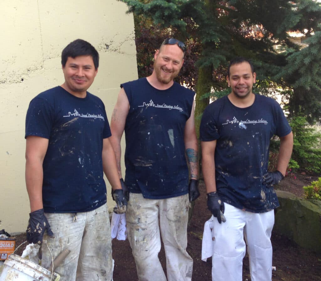 Employees of Sound Painting Solutions, Seattle Painting Company