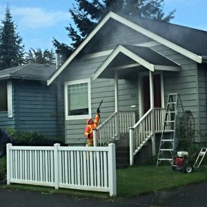 Vinyl siding home in Seattle WA