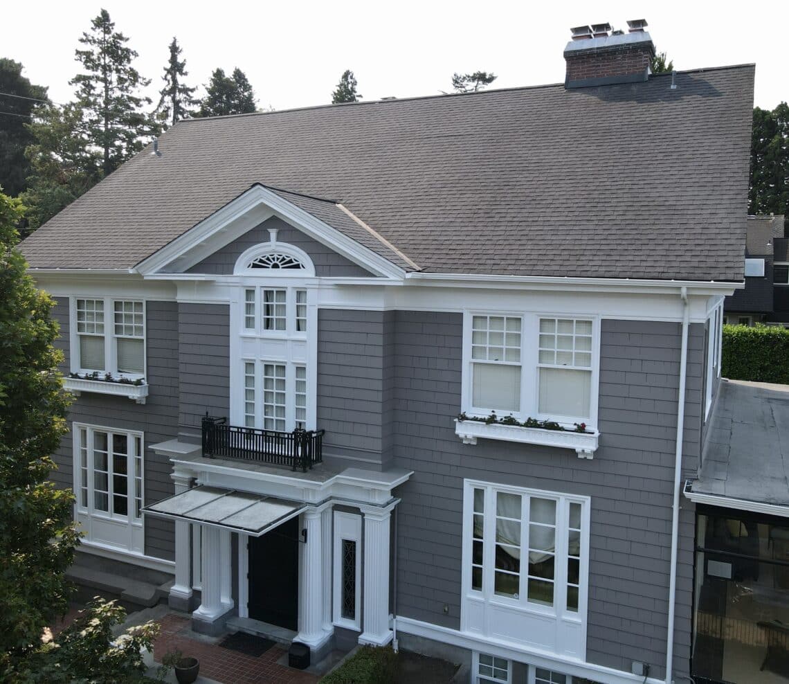 Seattle (Capitol Hill) exterior project in bright blue