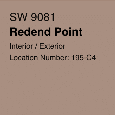 Color code for Redent Point.