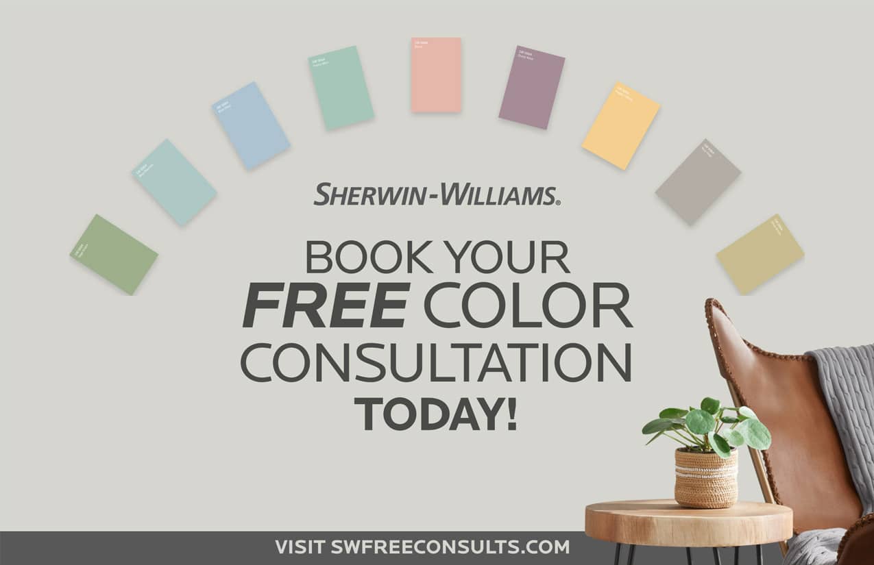 Sherwin-Williams: Book Your Free Color Consultation Today!