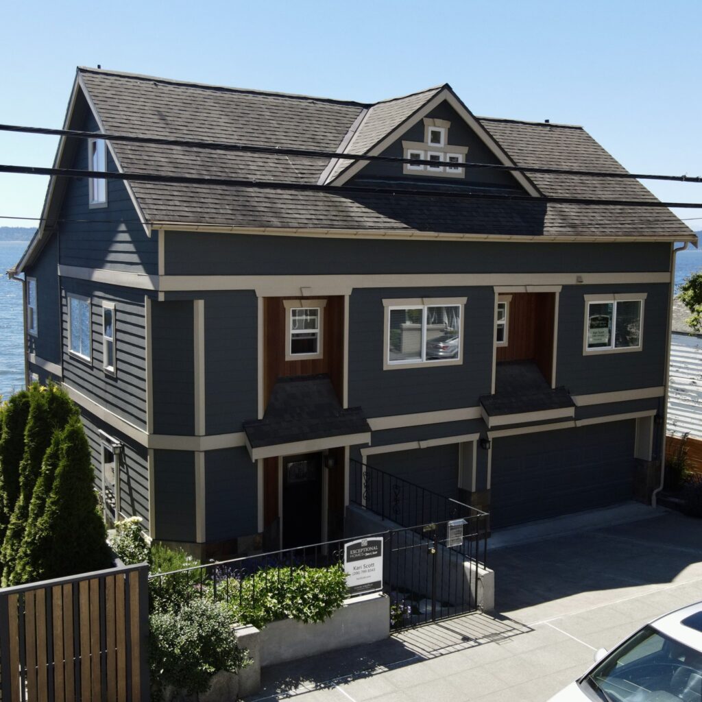 Exterior painting project completed by Sound Painting Solutions in Seattle, Washington. 