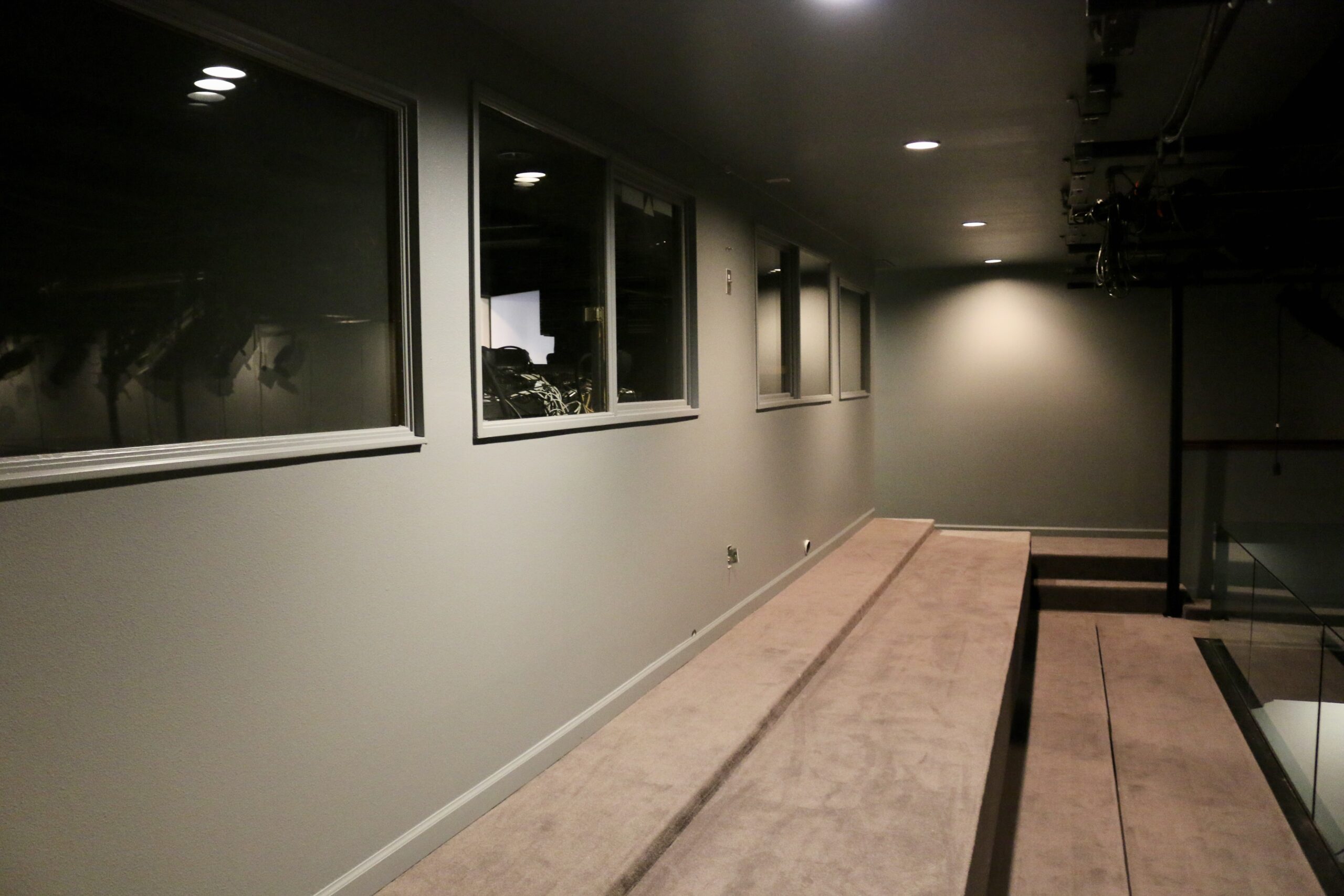Interior of a theater painted by Sound Painting Solutions