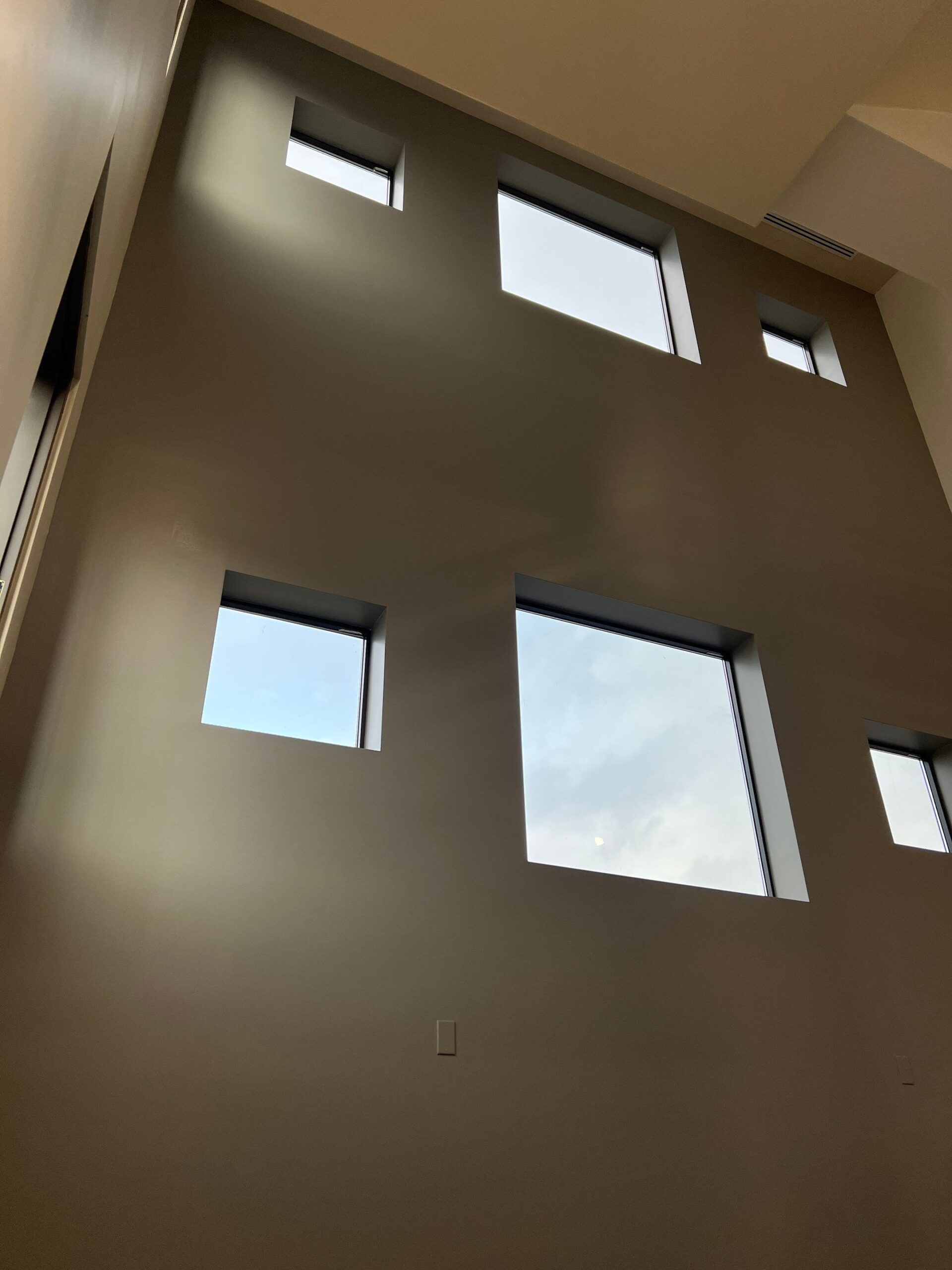 Commercial interior painting project