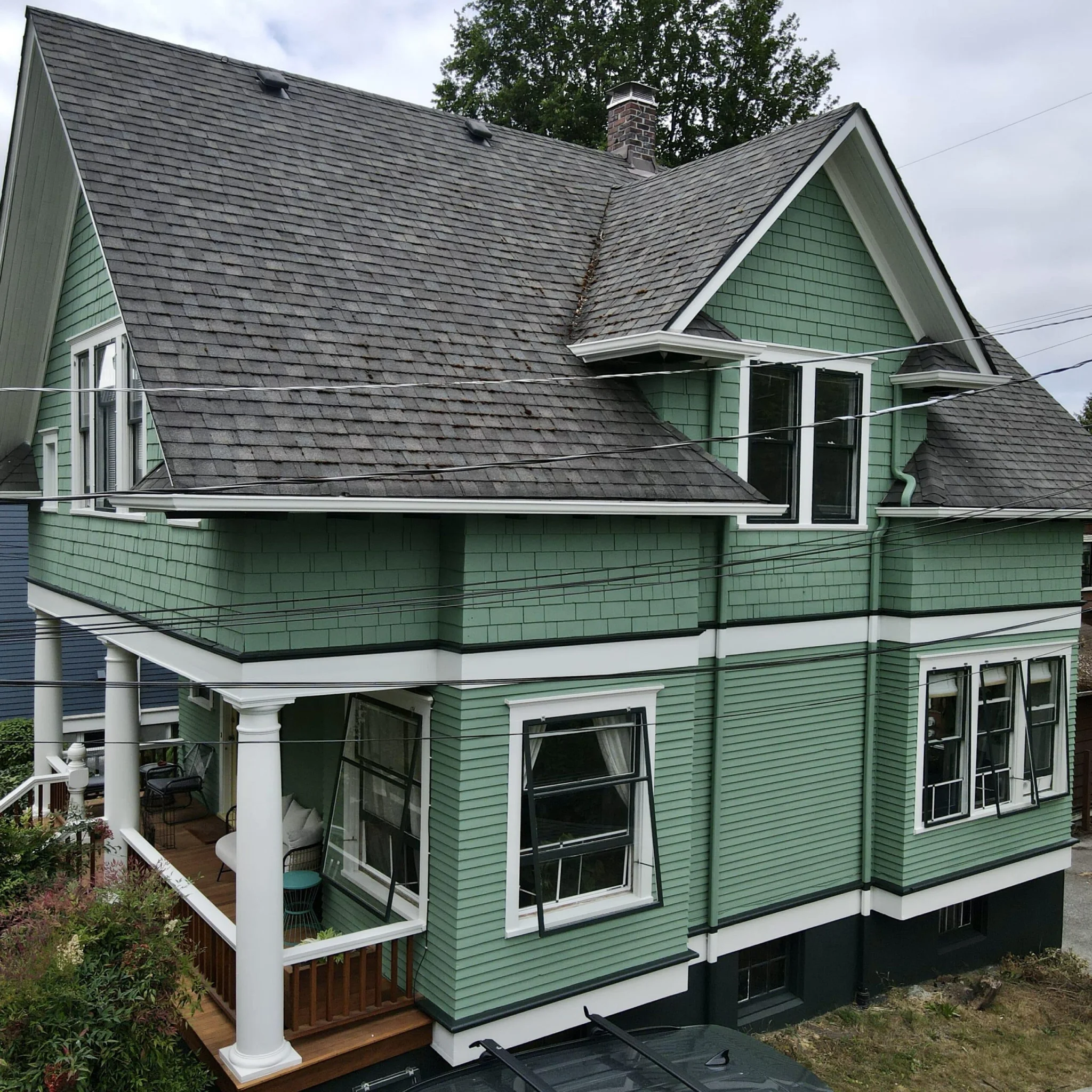 Exterior of a home painted by Sound Painting Solutions