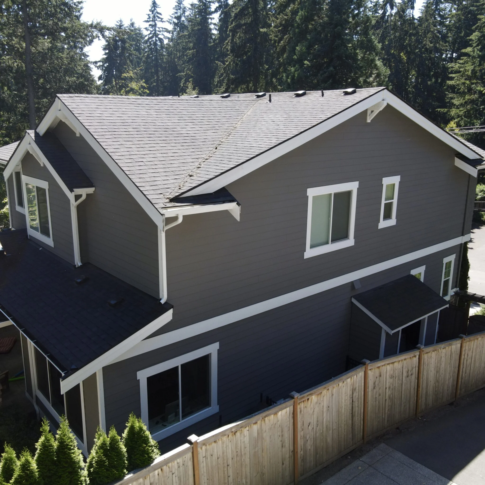 Exterior painting project completed by Sound Painting Solutions