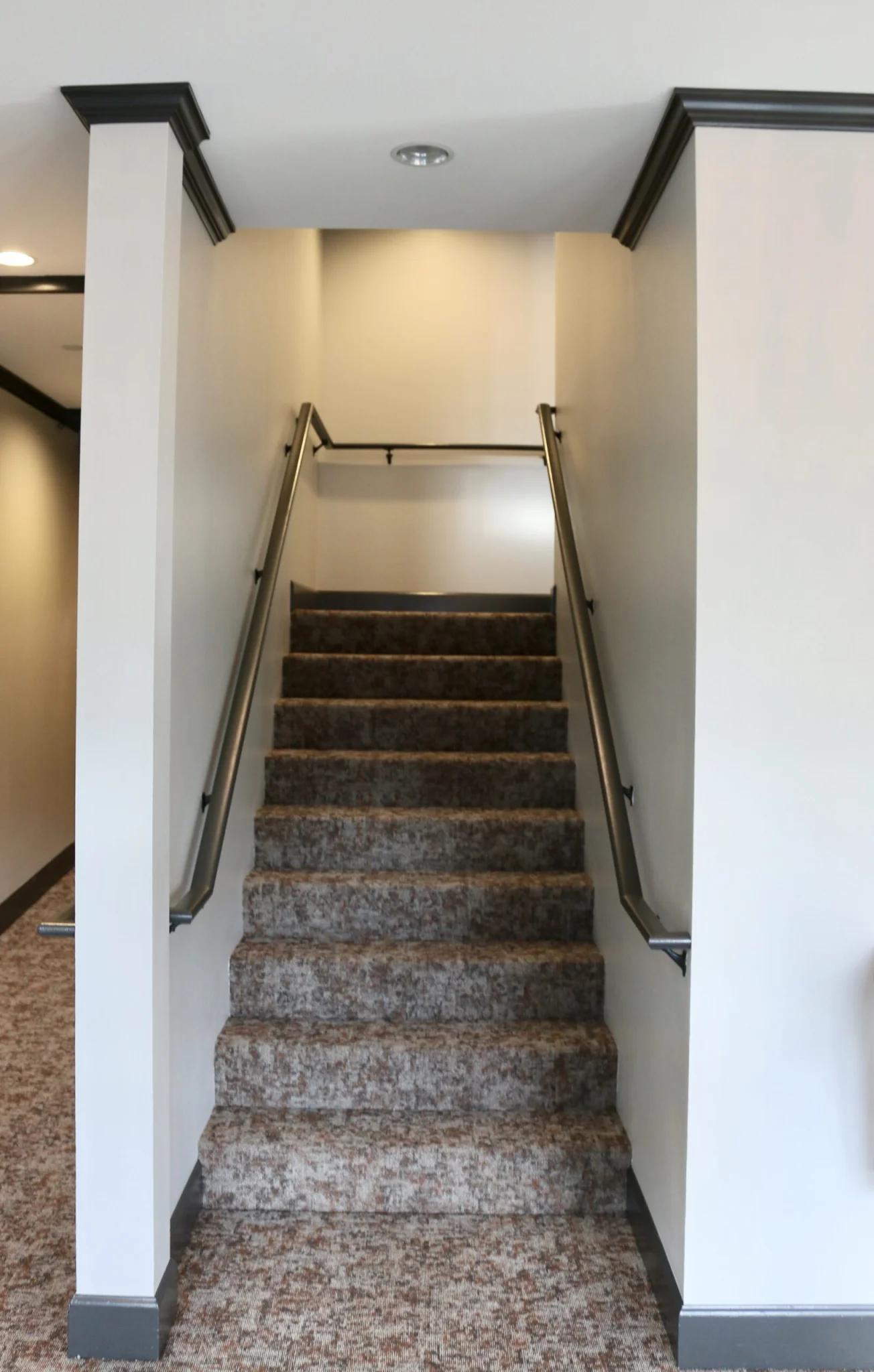 Interior stairwell painted by Sound Painting Solutions