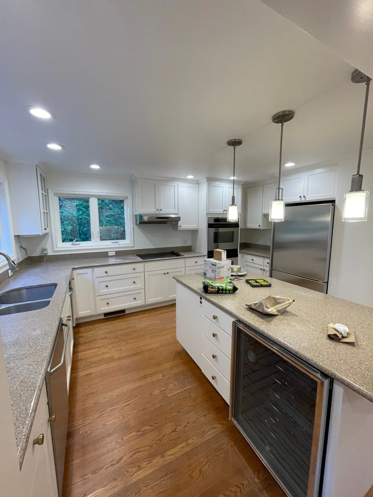 Cabinets painted by Sound Painting Solutions