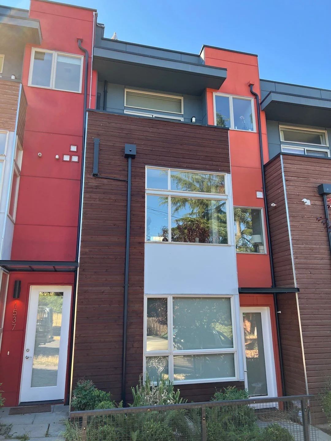 Exterior painting and staining of a home