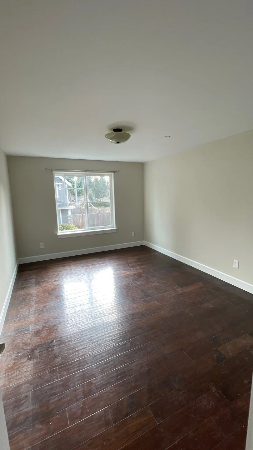 Bedroom painting project completed by Sound Painting Solutions