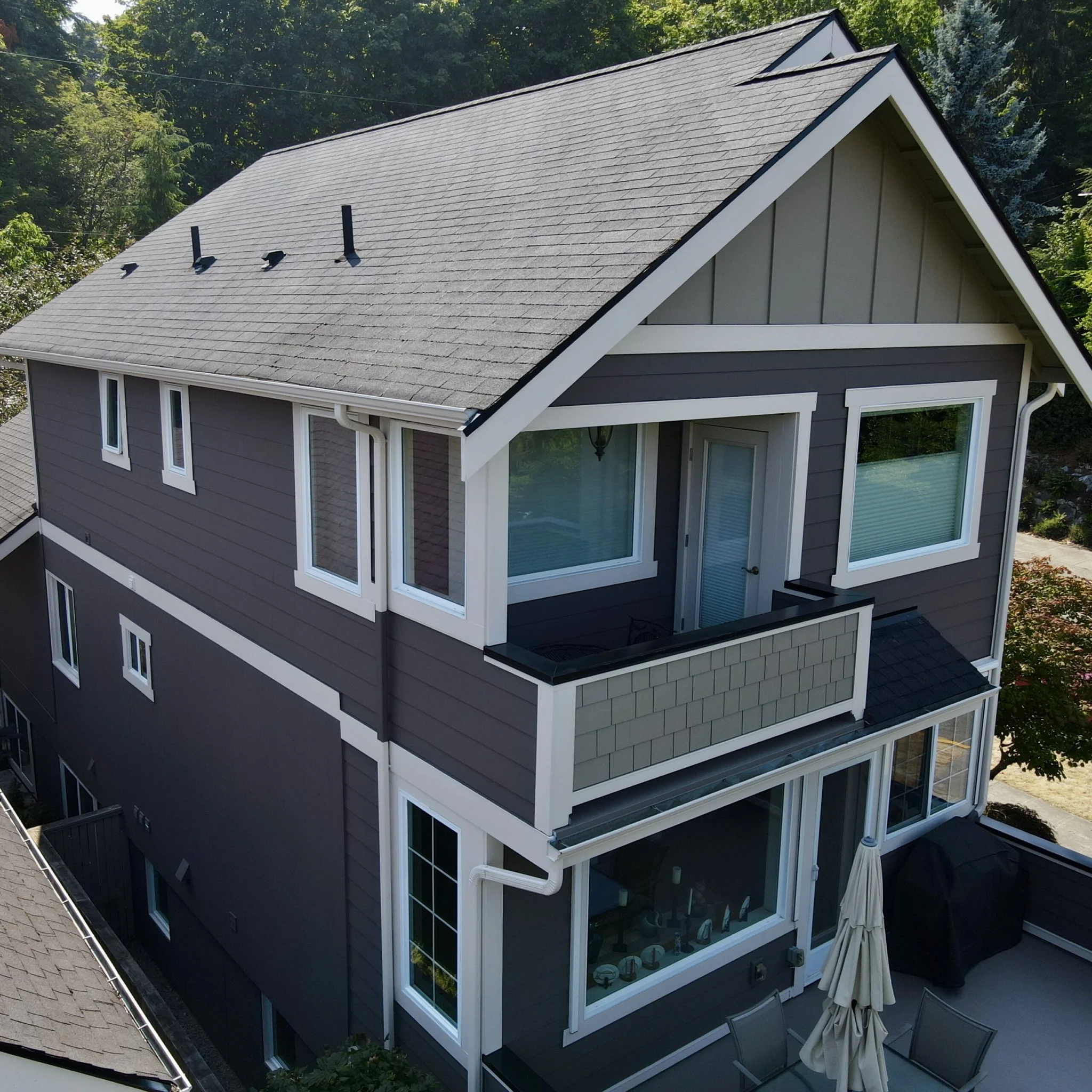Final results of Seattle exterior painting project