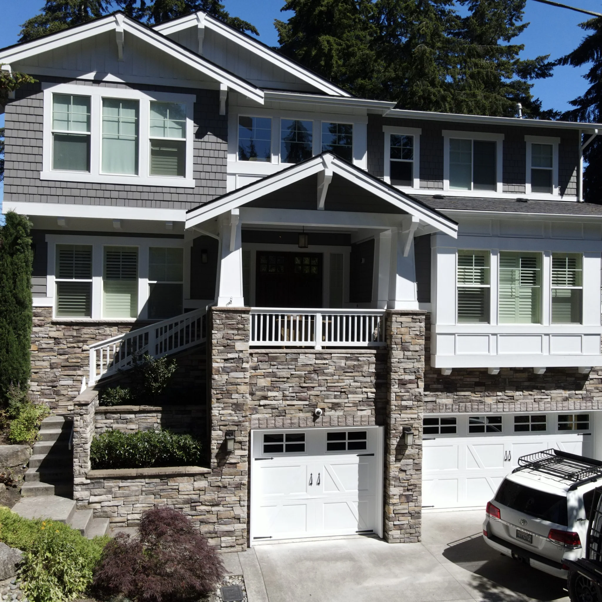 Exterior painting project in Seattle, WA