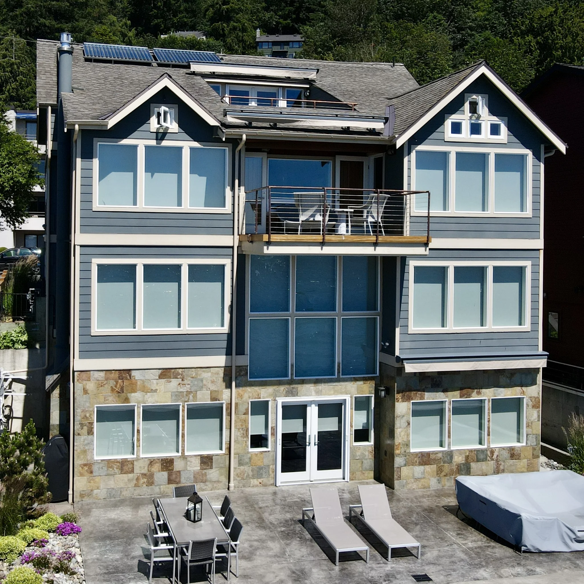 Exterior of a home painted by Sound Painting Solutions