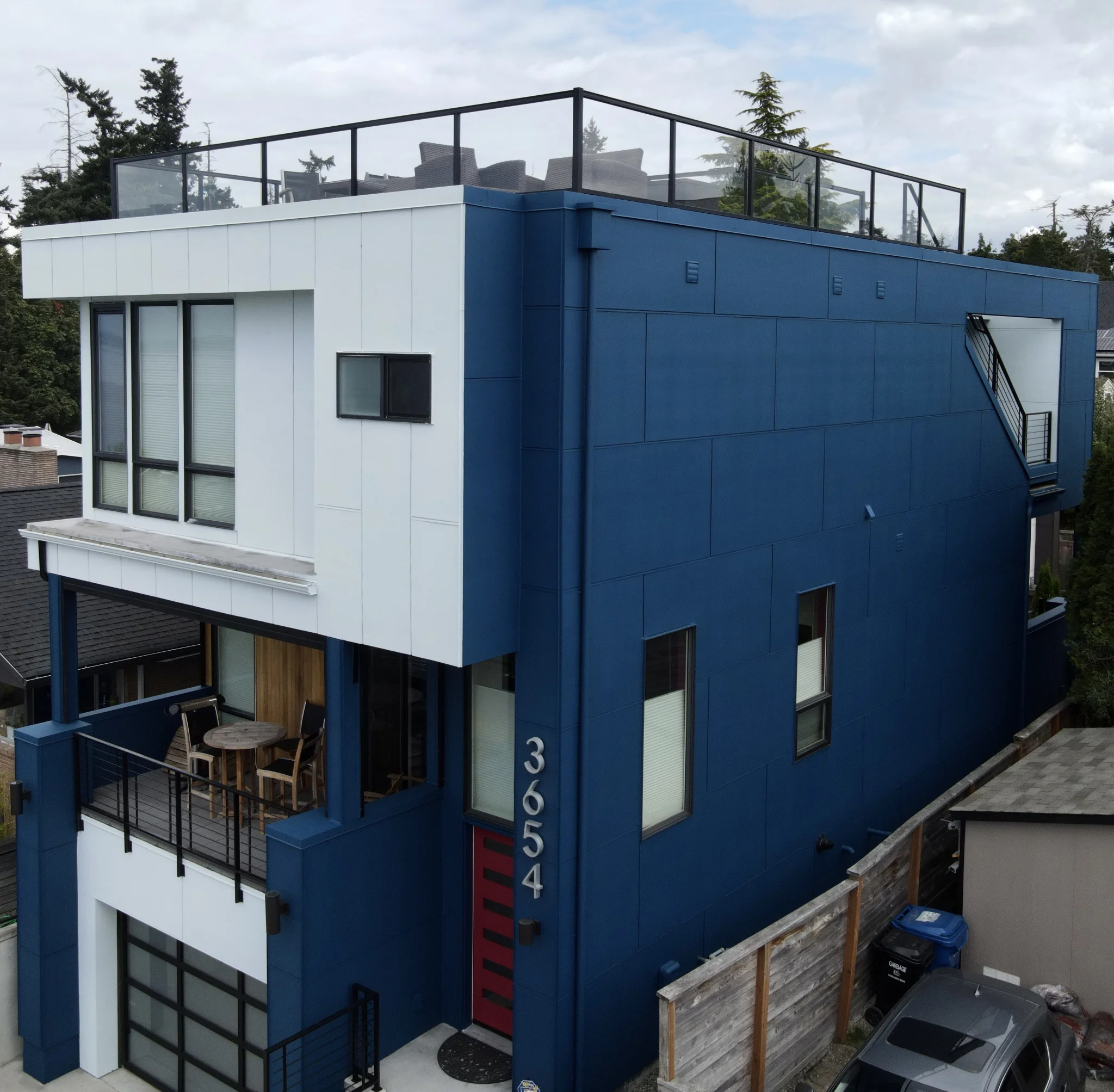 Exterior painting project